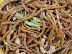 青菜肉丝炒面-老盛昌(百色店)