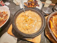 海胆豆腐-五谷丰登农家院·地道胶东菜·海鲜烧烤(威海店)