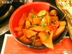 免费给的萝卜~很美味~-刘一锅筋头巴脑(小北店)