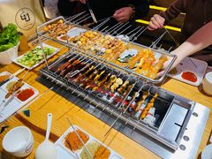 自助取餐区-明洞串城·烧烤·延边朝鲜族烧烤串专门店(景田店)