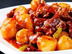 黄金土豆烧排骨-野马国际·大汉食府