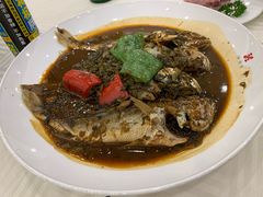 雪菜小黄鱼-怡园饭店-餐厅(四望亭店)