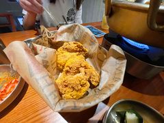 芝士味炸鸡-春熙台韩国料理·章鱼肥牛(西丽店)