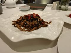 竹笋干小炒鹿茸菌-上蔬无瑕· 创意素食·Vegetarian(华采天地店)