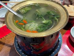 虾仁荠菜丸子汤-新兴园饺子馆(河南街店)