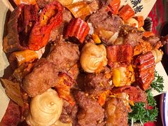 蒜香小排-鱼满舱.地标海鲜.正宗鲁菜(金沙滩店)