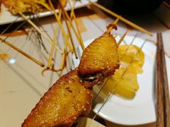 蜜汁鸡翅-阿里巴巴海鲜烧烤家常菜(黄岛店)