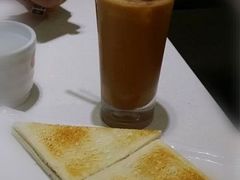 冻奶茶，奶油多士-龙记·香港茶餐厅(海上世界店)