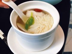 松茸清炖菊花盅-翠湖宾馆·中餐厅