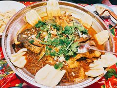 铁锅炖鱼-闯关东东北农家菜(崂山石老人店)
