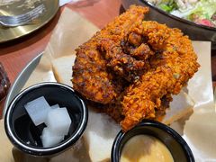 香辣嫩鸡柳-魏斯理汉堡(西安沣东吾悦店)