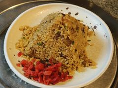 蒜香牛排炒饭-梦山水日本烧肉(五四广场店)
