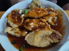 鱼香茄饼-老字号怡玺·藿香雅鱼(20年雅安店)