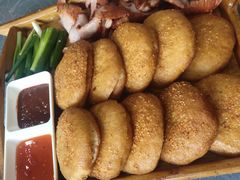 小饼炭烧肉-龙香居海鲜家常菜饭店·特色驴肉·古城浑锅
