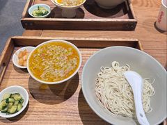 蟹肉肉拌面-李百蟹·江南蟹黄面·河景餐厅(夫子庙总店)