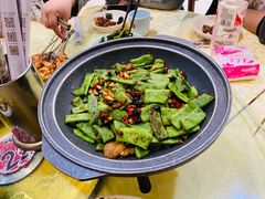 砂煲油豆角-晋一碗刀削面·特色家常菜(云岗店)