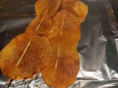 -路边摊小炉子烧烤