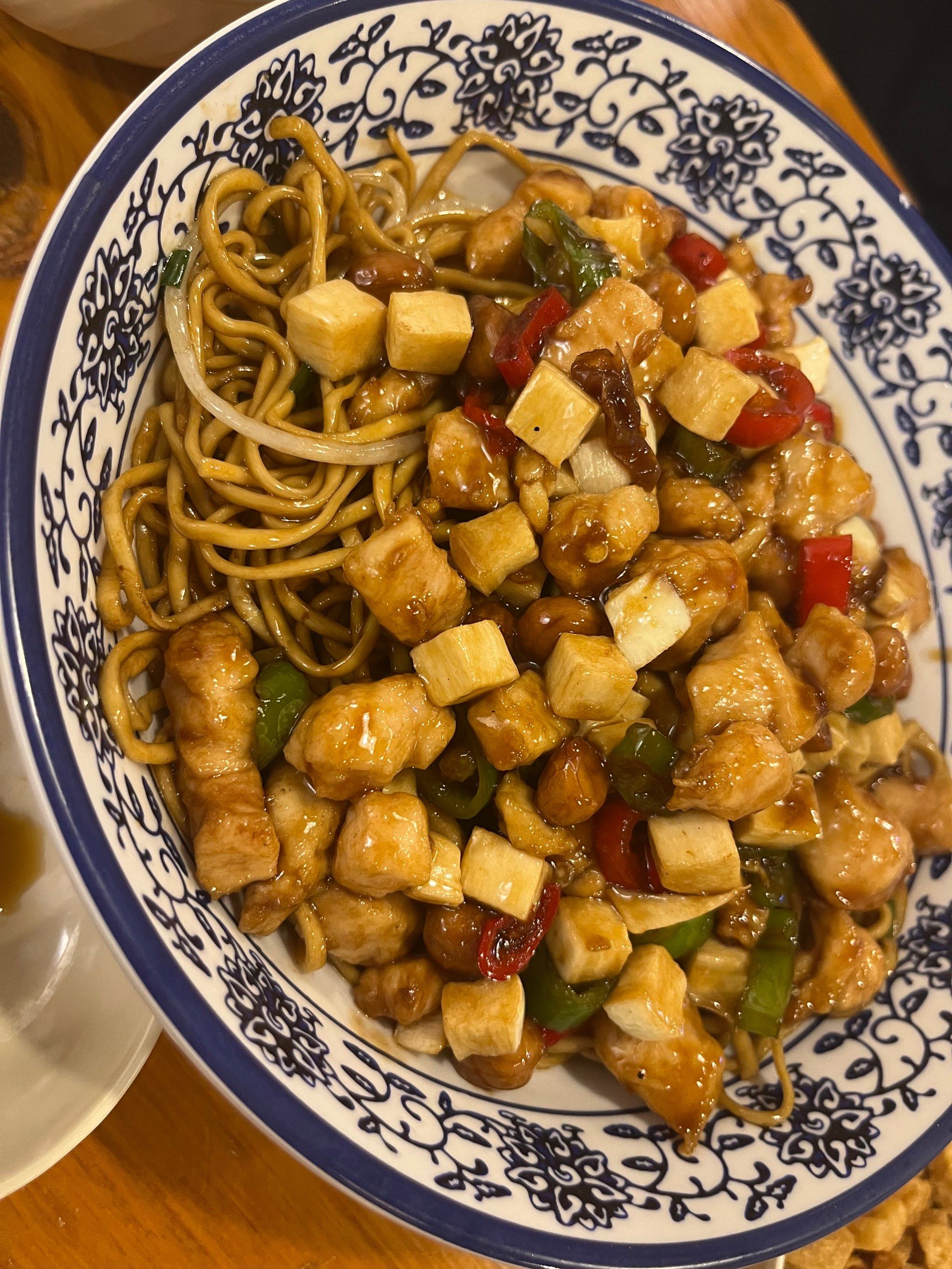 n宫保鸡丁拌川也是感觉比较零碎呢