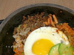石锅拌饭里的牛肉末-正一味石锅拌饭(望京新世界店)