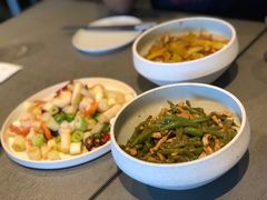 豆角丝炒肉拌转百刀-日上三甘(三里屯店)