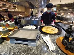 自助取餐区-金海湾自助餐厅(金陵饭店)