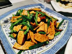 韭菜炒香干-秦园酒楼(水岸星城店)