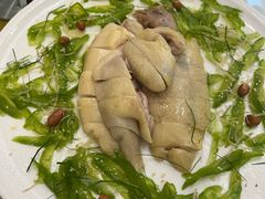 捞起杜远凉瓜配真味鸡-新兴家喻酒家·羊城名宴(昌岗店)