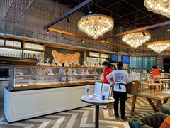 面包甜点陈列柜-牛角村(大族广场店)