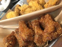 炸鸡翅一半一半-富乐满韩国正宗炸鸡韩国料理(虹泉路店)