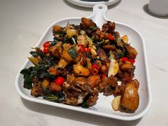 山捞叶炒树上的鸡-香香海南菜餐厅