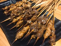 -路边摊小炉子烧烤