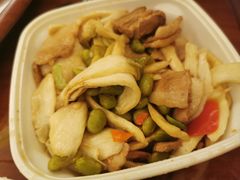茭白毛豆炒肉片-和记小菜(东方店)