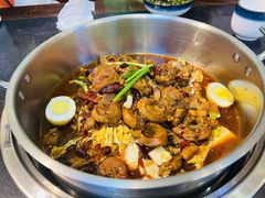 -西子馋火锅鸡•涮品自助(桥东街店)