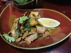 岩烧猪颈肉配石盐-红泰·泰精选·特色料理(中山路店)