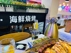 -海盗船. 龙虾烧烤. 酒馆