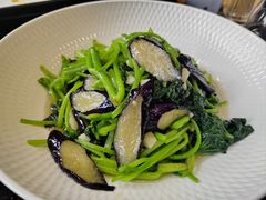 南瓜藤炒茄子-大灶头·新昌菜(中国茶市店)