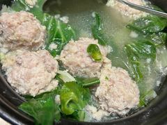 青菜肉圆煲-517烧烤·龙虾·海鲜大排档(万象都荟店)