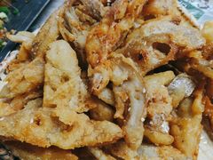 干煸藕夹-小民大排档(光谷店)