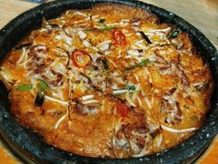 泡菜饼-神仙雪浓汤(弘大店)
