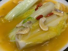 金汤蘑菇娃娃菜-竹里馆·淮扬菜·功夫茶(老门东店)