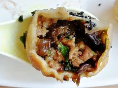 小炒牛肉生煎-小杨生煎(香港名都店)