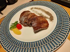 铁板厚切牛舌-藤原布二·八佰善会席料理(奥体店)