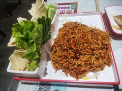 -二姐家三个拿手菜·北塘海鲜·大馅锅贴王(北辰店)