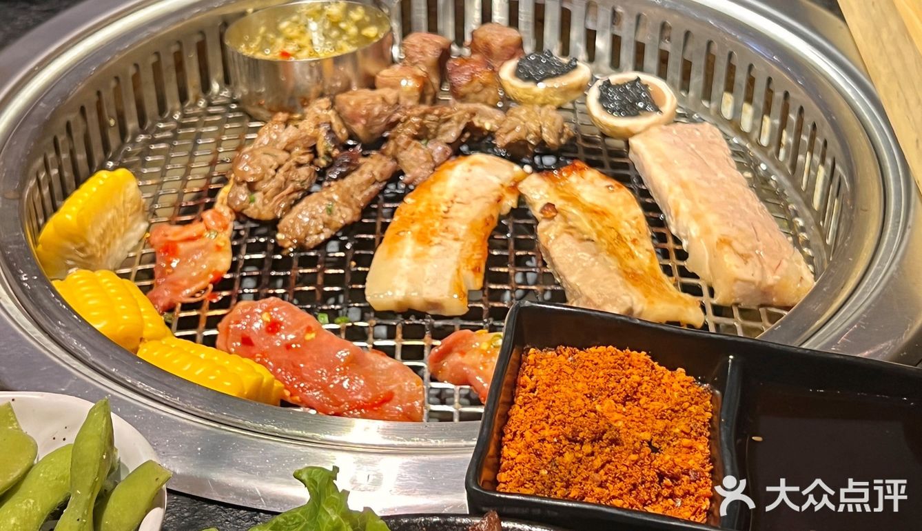 渝中zui好吃的韩式烤肉，五花肉好吃哭！！