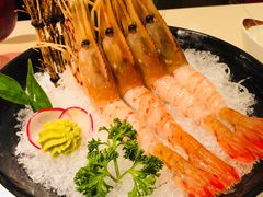 俄罗斯白牡丹虾-赤坂亭M9和牛烧肉·日料398放题(万达店)