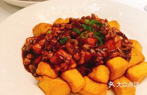 Braised Tofu with Meat Sauce