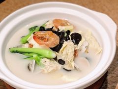 象山海鲜时蔬煲-宁波柏悦酒店·钱湖渔港