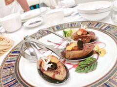 黑松露海胆鹅肝煎-火璽·園