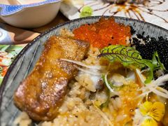 鹅肝温泉蛋饭-隐泉之语日式料理(王府中环店)