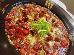 黑豆花水煮乌棒鱼-渔语鱼酸菜鱼新川菜(万象城店)